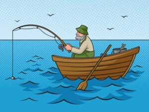 fisherman-clipart-fisherman-in-a-boat-fishing-on-the-sea