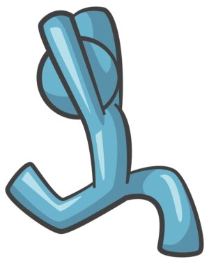 fitness-clipart-a-blue-plastic-tube-with-long-tail