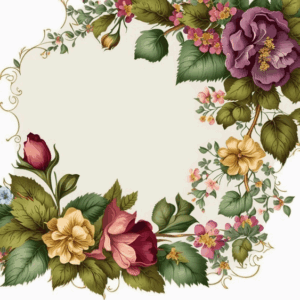 floral-clipart-floral-frame-with-flowers-and-leaves