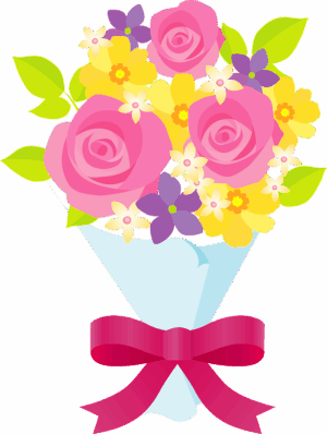 flower-bouquet-clipart-a-bouquet-of-flowers-with-bow