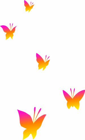 flower-clipart-transparent-background-a-group-of-butterflies-flying-in-the-air