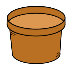 flower-pot-clipart-a-brown-cup-with-black-background