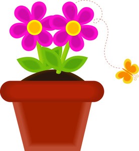 flower-pot-clipart-a-pot-with-flowers-and-butterflies