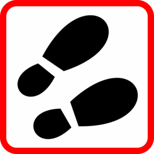 footprint-clipart-a-red-and-white-sign-with-two-footprints