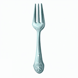 fork-clipart-a-fork-with-knife-on-it
