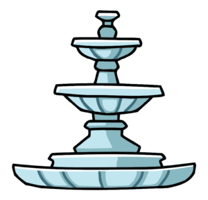 fountain-clipart-a-fountain-with-three-fountains