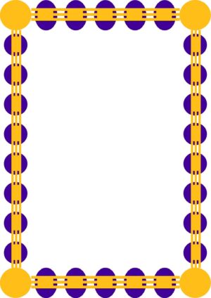 free-border-clipart-a-purple-and-yellow-border-with-circles