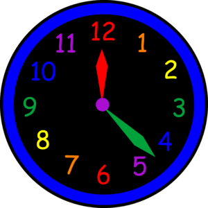 free-clock-clipart-a-clock-with-red-second-hand