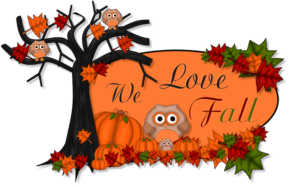 free-fall-clipart-a-black-background-with-tree-and-two-owls