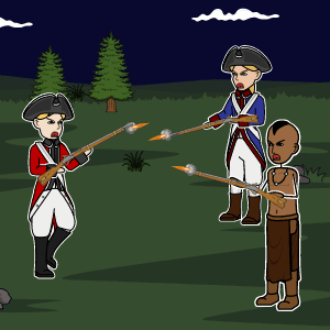 french-and-indian-war-clipart-a-cartoon-of-two-men-in-field