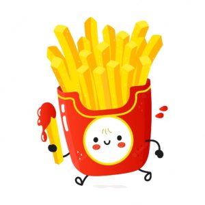 french-fries-clipart-a-cartoon-french-fries-character-holding-phone