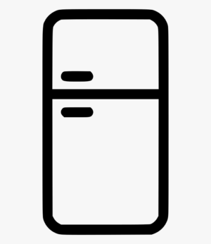 fridge-clipart-a-black-and-white-icon-of-refrigerator