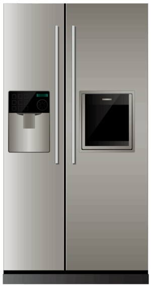 fridge-clipart-a-refrigerator-with-door-open-and-microwave