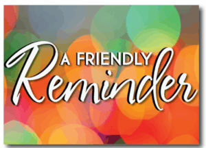 friendly-reminder-clipart-a-colorful-background-with-the-words-friendly-reminder