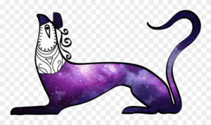 galaxy-clipart-a-cat-with-space-background