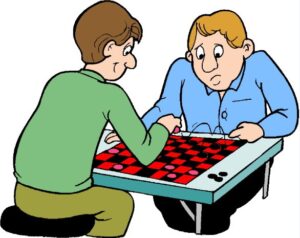 game-clipart-a-boy-and-playing-checkers