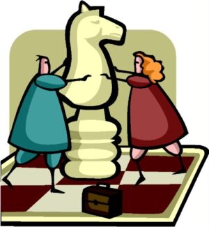 game-clipart-a-cartoon-chess-game-with-two-men-playing