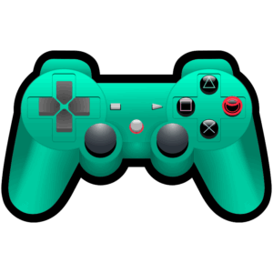 game-clipart-a-green-controller-with-two-buttons
