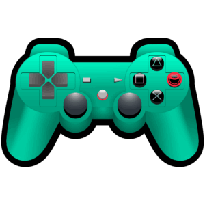 game-controller-clipart-a-green-controller-with-two-buttons