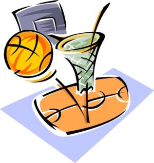 games-clipart-a-cocktail-glass-with-basketball-ball-on-it