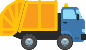 garbage-truck-clipart-a-dump-truck-with-yellow-on-the-back
