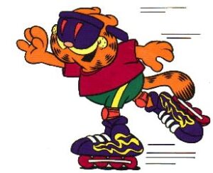 garfield-clipart-a-cartoon-character-in-red-shirt-and-green-pants