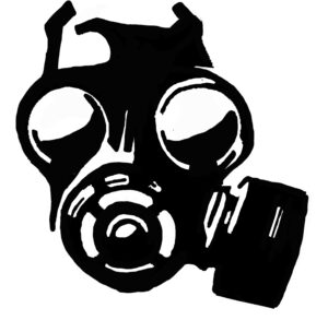 gas-mask-clipart-a-black-and-white-drawing-of-gas-mask