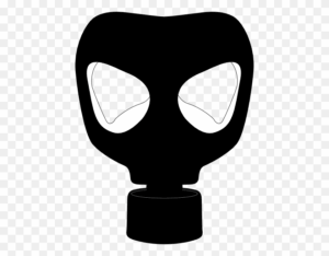 gas-mask-clipart-a-black-and-white-image-of-mask