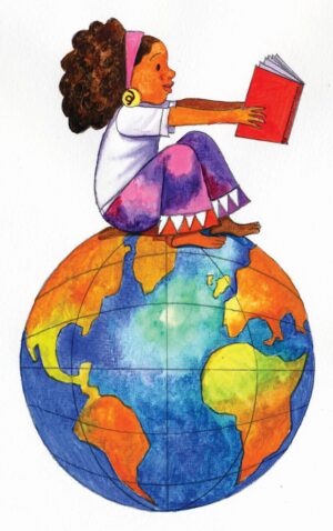 geography-clipart-a-girl-sitting-on-top-of-globe-reading-book