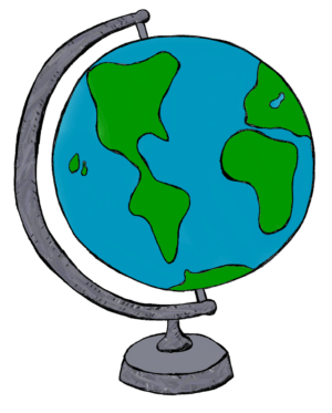 geography-clipart-a-globe-with-green-continents-on-it