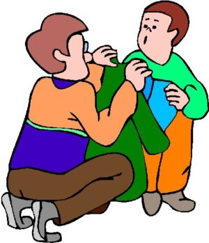 get-dressed-clipart-a-man-is-giving-another-woman-bottle
