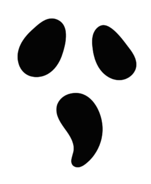 ghost-face-clipart-a-black-and-white-image-of-face