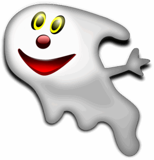 ghost-face-clipart-a-cartoon-ghost-with-red-nose-and-yellow-eyes
