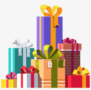 gifts-clipart-a-pile-of-colorful-presents-with-bows-and-ribbons