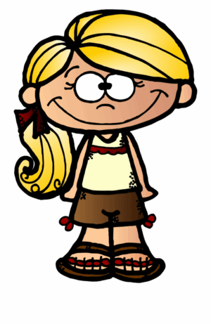 girl-clipart-black-and-white-a-cartoon-girl-with-long-blonde-hair-and-red-bow