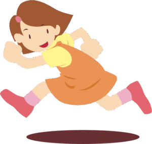 girl-running-clipart-a-girl-running