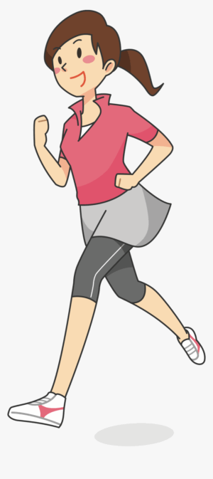 girl-running-clipart-a-woman-running