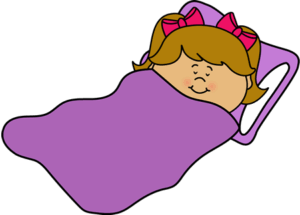 girl-sleeping-clipart-a-little-girl-sleeping-in-bed-with-pink-blanket