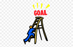 goals-clipart-a-man-climbing-ladder-with-the-word-goal-two