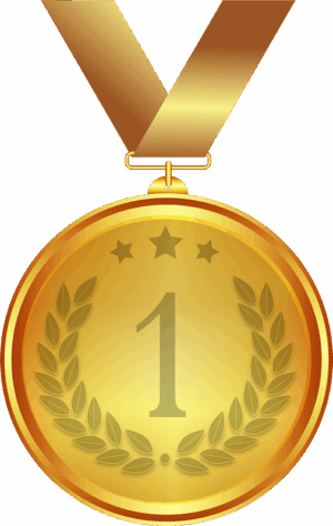 gold-medal-clipart-a-gold-medal-with-laurel-and-number-one