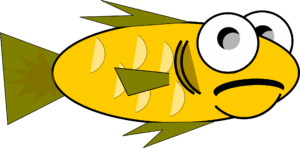 goldfish-clipart-a-yellow-fish-with-green-tail-and-black-background