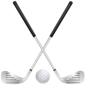 golf-club-clipart-two-golf-clubs-and-a-ball-on-white-background