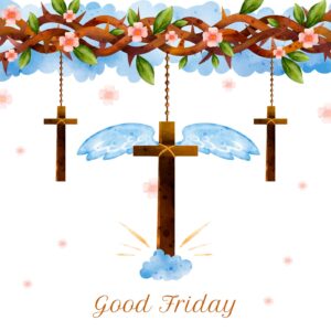 good-friday-clipart-a-cross-with-flowers-and-bird-on-it