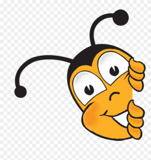 good-grades-clipart-a-cartoon-bee-with-big-smile-on-his-face