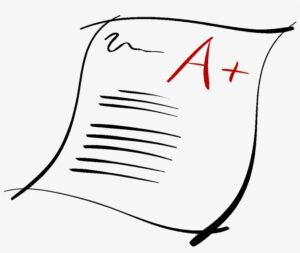 good-grades-clipart-a-paper-with-red-cross-on-it