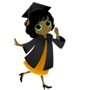 graduate-clipart-a-girl-in-graduation-gown-and-cap