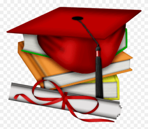 graduate-clipart-a-graduation-cap-and-diploma-on-top-of-books