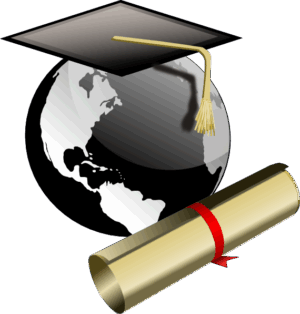 graduate-clipart-a-graduation-cap-and-diploma-on-top-of-globe