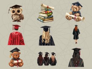 graduation-cap-2024-clipart-a-set-of-different-icons-for-graduation