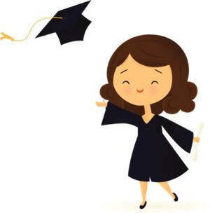 graduation-girl-clipart-a-graduate-throwing-mortar